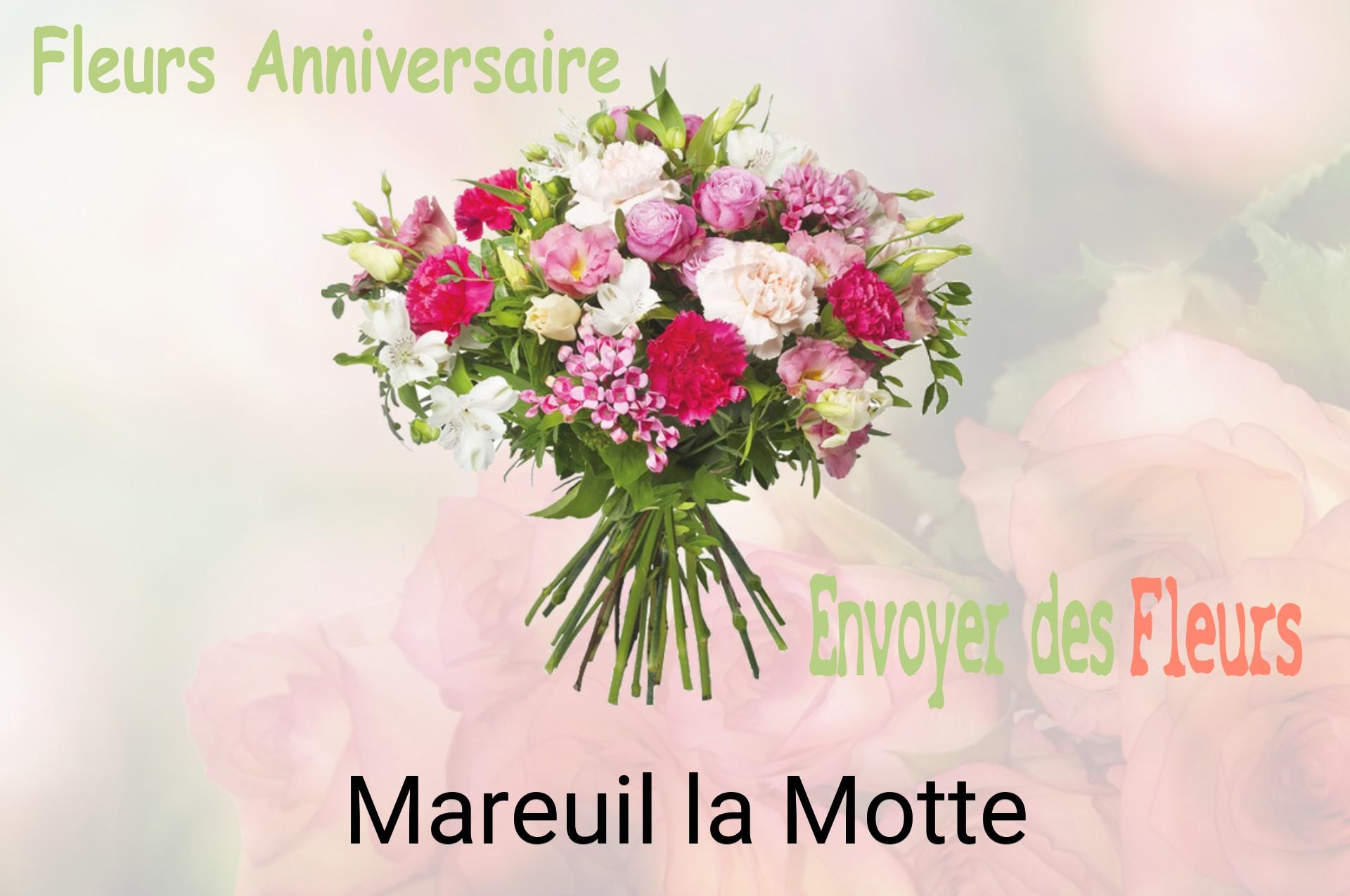 Bouquet de fleurs d’anniversaire livré à Mareuil-la-Motte
